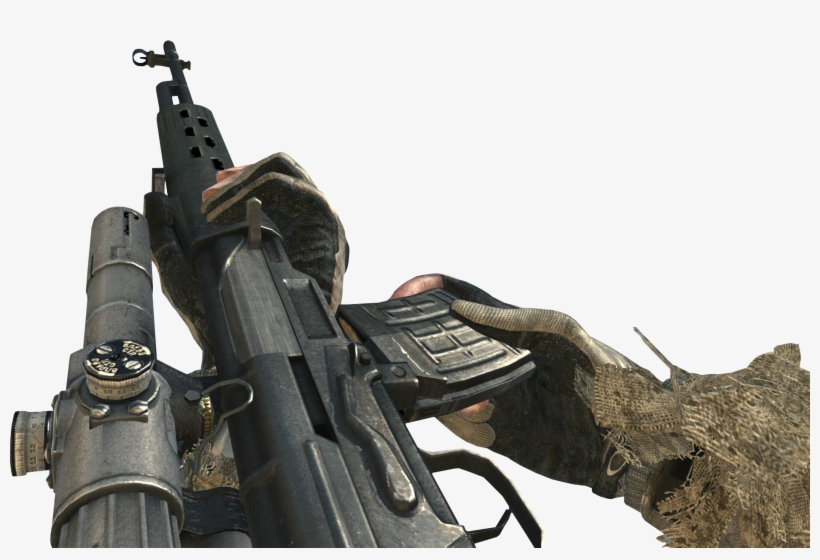 Dragunov Reloading Mw3 - Dragunov Mw3 Png, transparent png #1489775