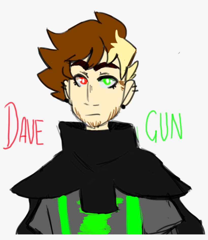 Davegun By Spacejeebs-dcmocp4 - Cartoon, transparent png #1489804