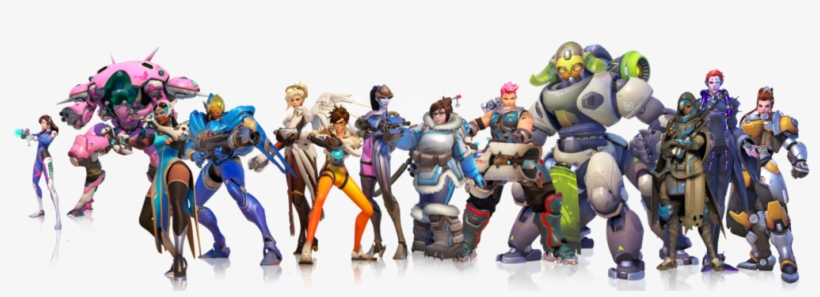 The Women Of Overwatch - Female Character Overwatch 2018, transparent png #1490319