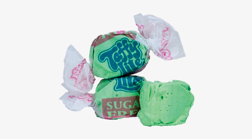 Sugar-free Green Apple Taffy - Bag, transparent png #1490388