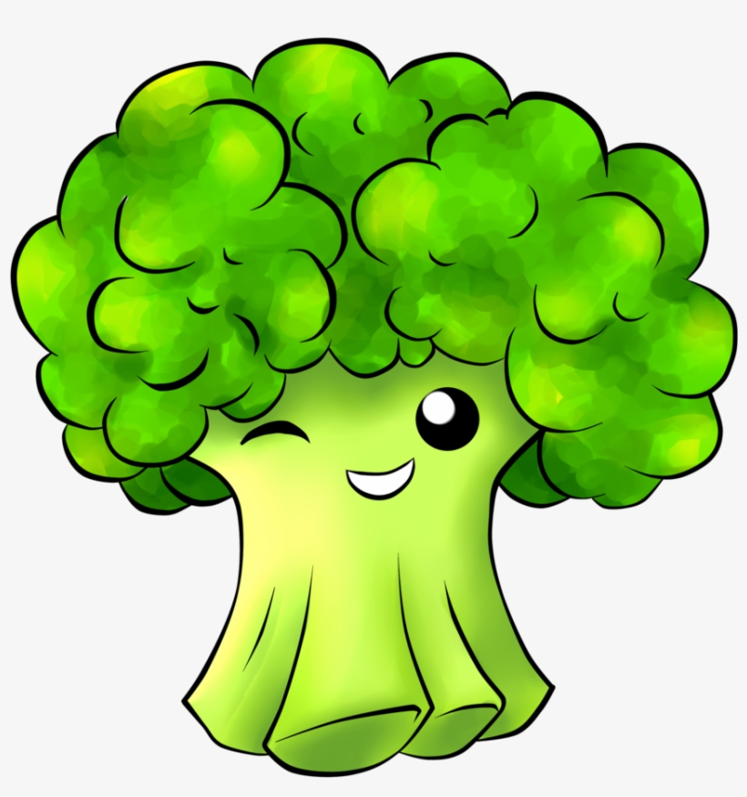 Broccoli Cartoon Png Clip Art Royalty Free Download - Broccoli Cartoon Png, transparent png #1490408