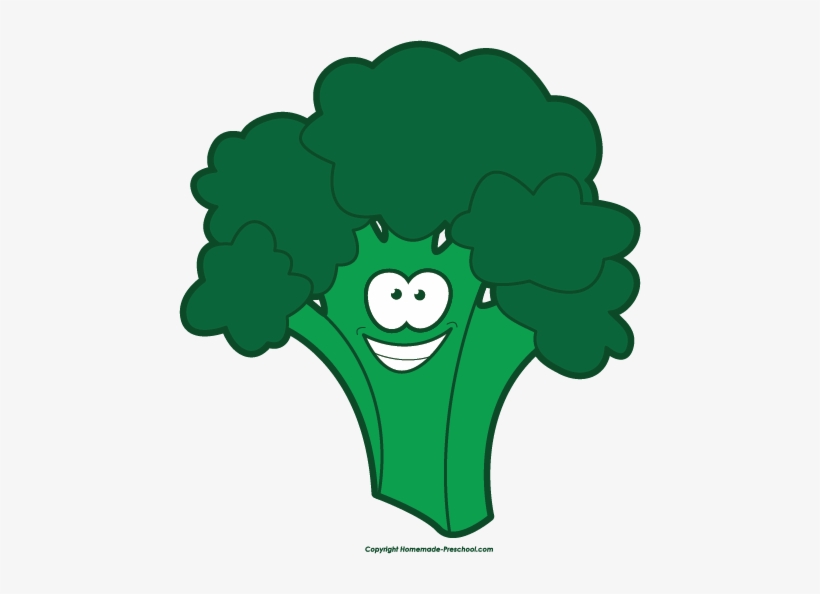 Free Food Groups Clipart - Broccoli Clipart With Name, transparent png #1490673