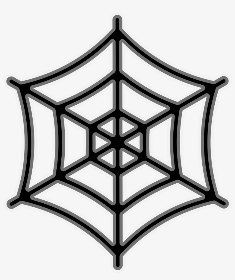 Download Svg Download Png - Spider Web, transparent png #1490938