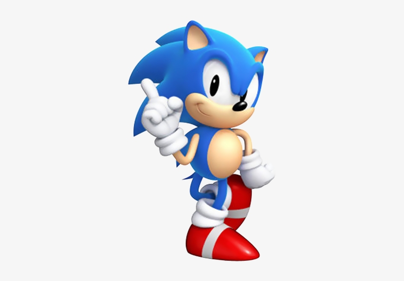 Sonic The Hedgeblog — Higher resolution sprite artwork of classic Sonic