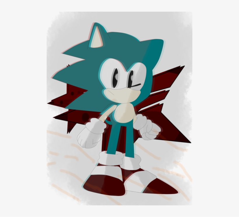 Sonic The Hedgeblog — Higher resolution sprite artwork of classic Sonic