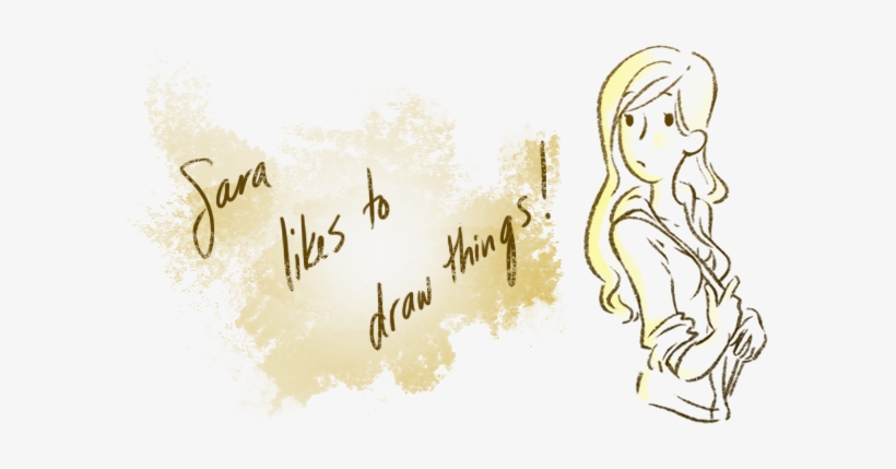 Sara Draws Things, In 2016 I Resolve To Post More Personal - Drawing, transparent png #1491412