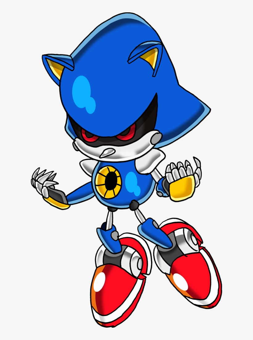 Classic Metal Sonic Tails19950 - Classic Metal Sonic Png, transparent png #1491462