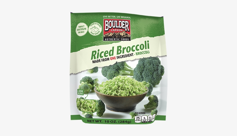 Boulder Canyon Riced Broccoli - Riced Broccoli, transparent png #1491505