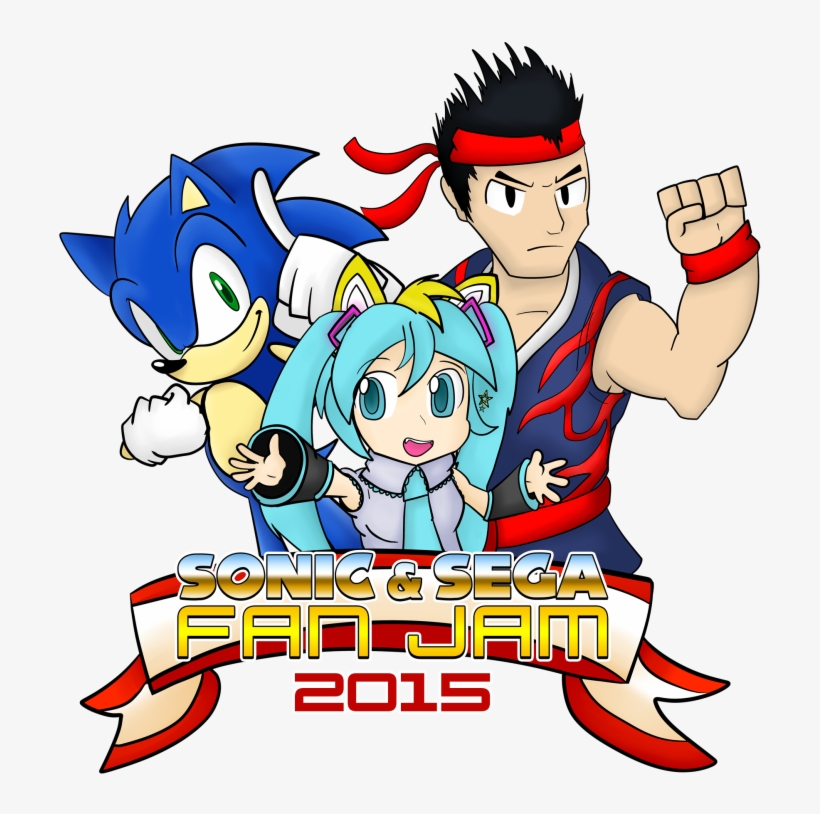 Fanjam2015 - Streets Of Rage Sonic Miku, transparent png #1491652