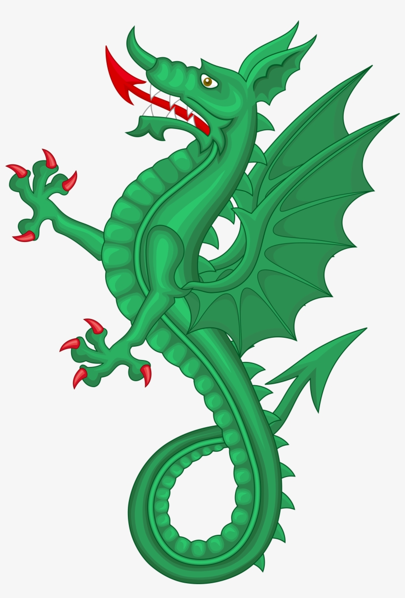 Dragon Png Image Clipart Freeuse Download - Coat Of Arms Dragon Png, transparent png #1492093
