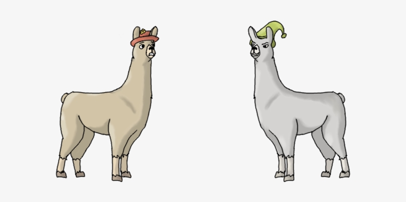 Animatedblog Animating In Blender - Llamas With Hats Png, transparent png #1492161