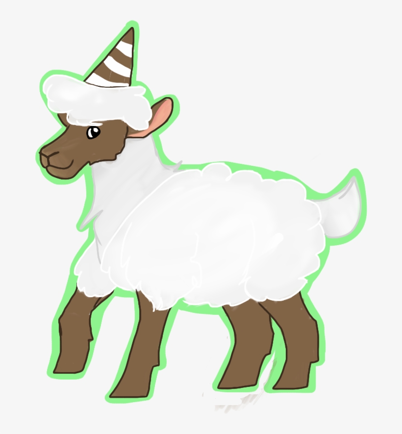 Fluffy Llama - Cartoon, transparent png #1492390