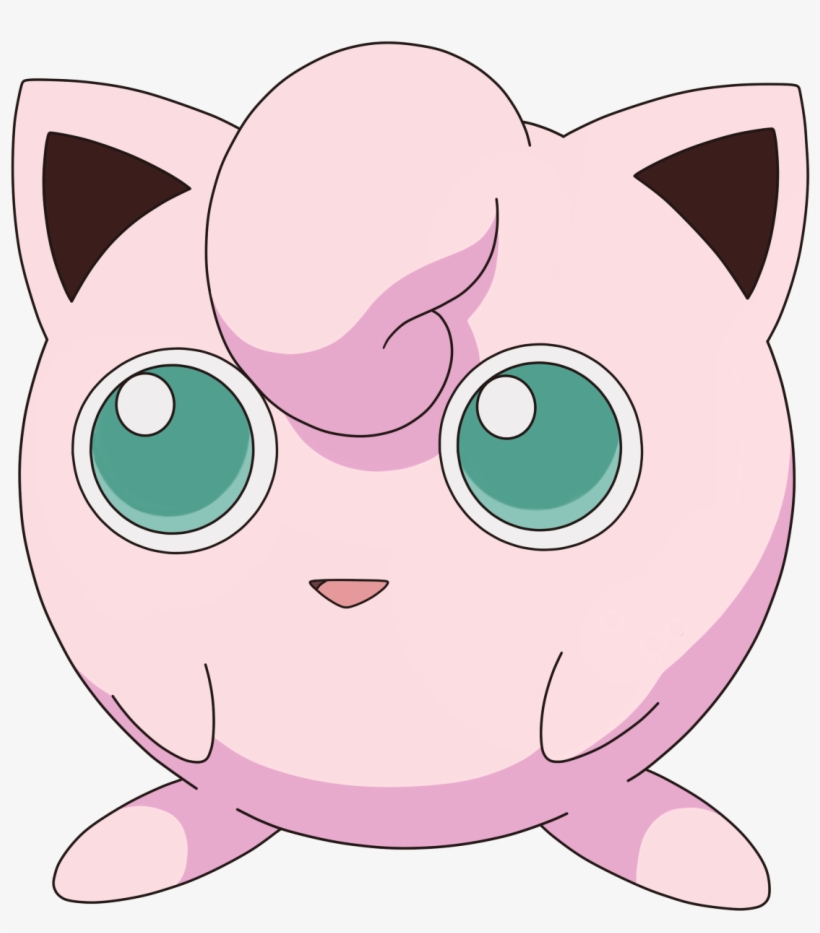 Jigglypuff Vector - Jigglypuff Pokemon, transparent png #1492489