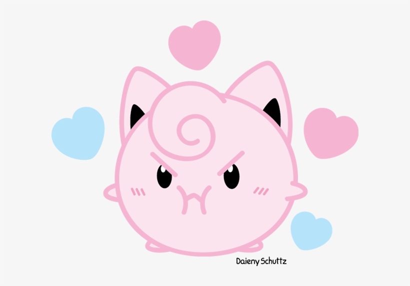 Banner Transparent Chibi By Daieny On Deviantart - Jigglypuff Chibi, transparent png #1492658