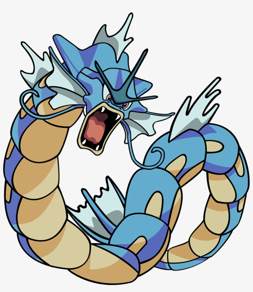 No Caption Provided - Pokemon Gyarados, transparent png #1492763