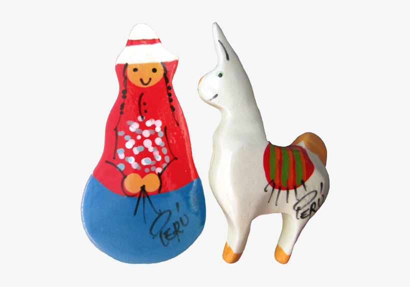 Woman & Llama - Animal Figure, transparent png #1492926