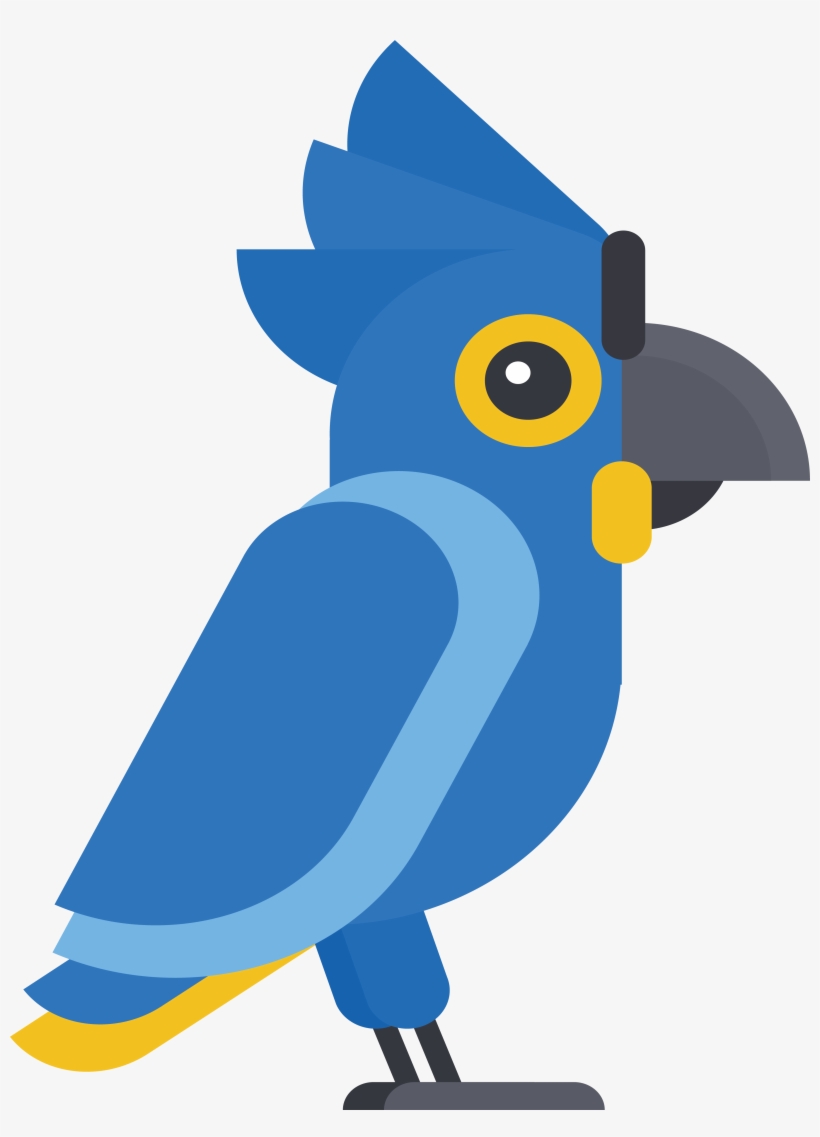 Graphic Transparent Download Parrot Design Transprent - นก แก้ว การ์ตูน, transparent png #1493005