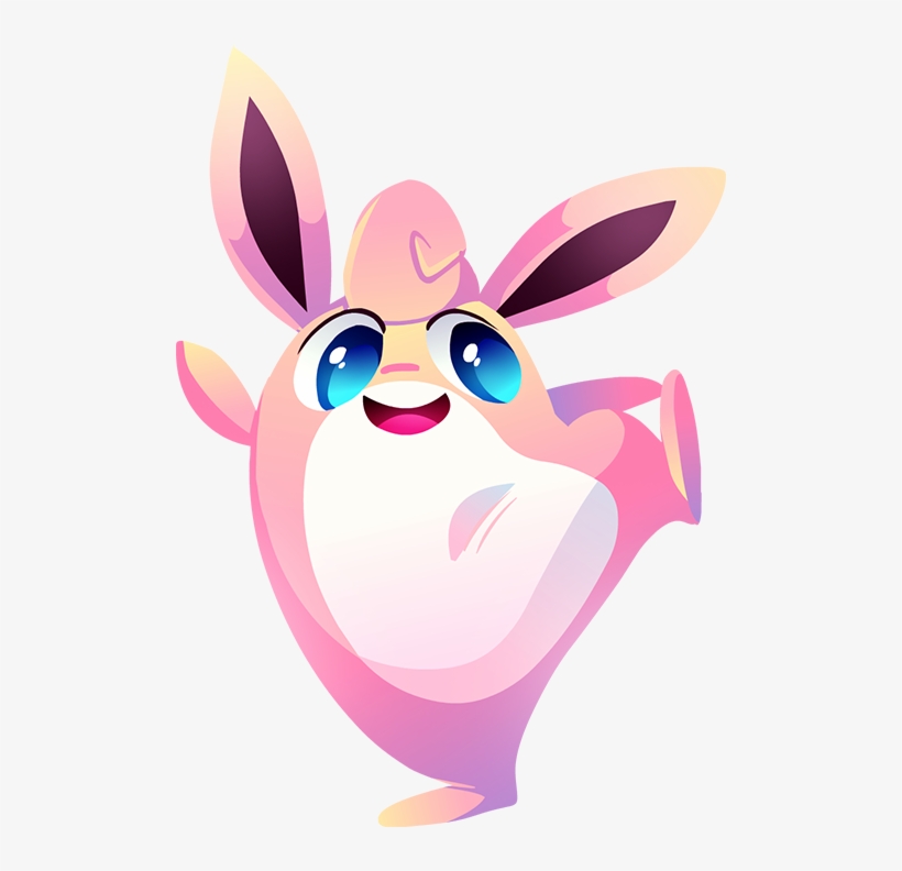 150kib, 500x712, Yay - Wigglytuff, transparent png #1493137