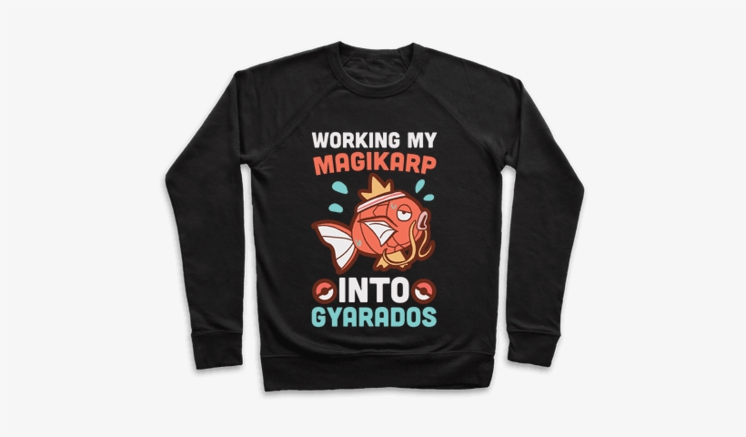 Working My Magikarp Into Gyarados Pullover - Pennywise X Mr Babadook, transparent png #1493265