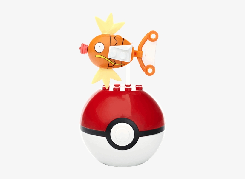 Pokemon Magikarp Mega Construx - Mega Construx Pokemon Series 1, transparent png #1493382