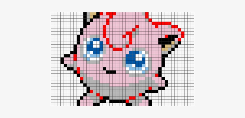 Pokemon Jigglypuff Pixel Art - Jigglypuff Pixel Art, transparent png #1493383