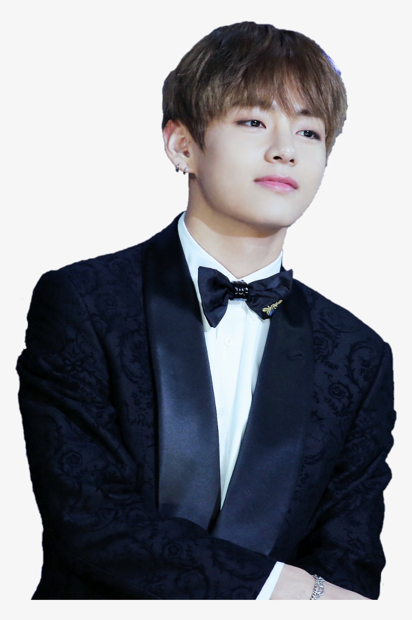 Tae Taetae Btstae Taehyung V Btsv Btstaehyung - Taehyung With A Suit, transparent png #1493670