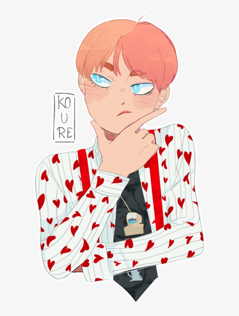 Taehyung Drawing Fanart - Drawing, transparent png #1493765