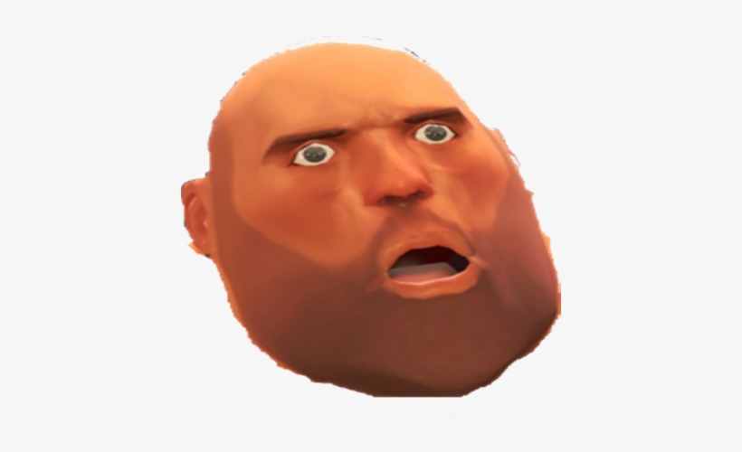 Heavy Face Png - Heavy Derp, transparent png #1493911