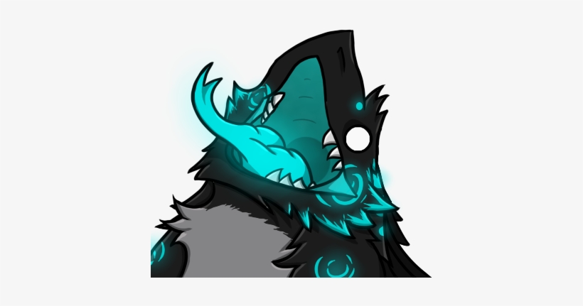 Glowy Derpy Sergal Face - Illustration, transparent png #1494255