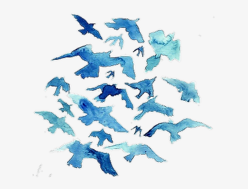 Blue Birds Png, transparent png #1494376