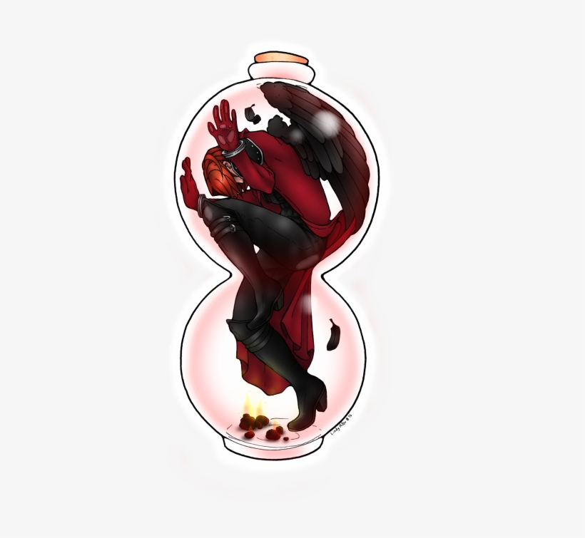 Genesis In A Bottle He Always Looks So Theatrical - Cartoon, transparent png #1494658