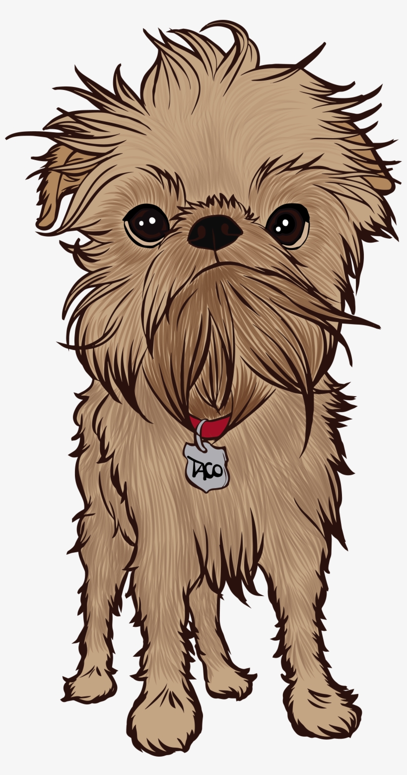 For The Background I Used A Simple Rectangle And An - Yorkshire Terrier, transparent png #1494941