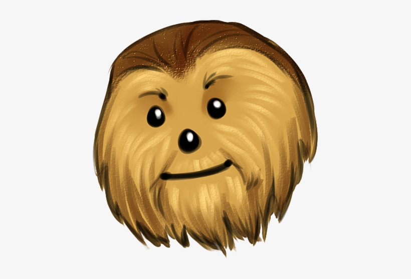 Chewbacca Emoji Thingie Confession I Have Never Watched - Cartoon, transparent png #1495127