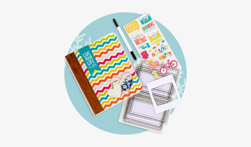 The Crafter - Recollections 3-ring Scrapbook Binder - Hip, transparent png #1495189