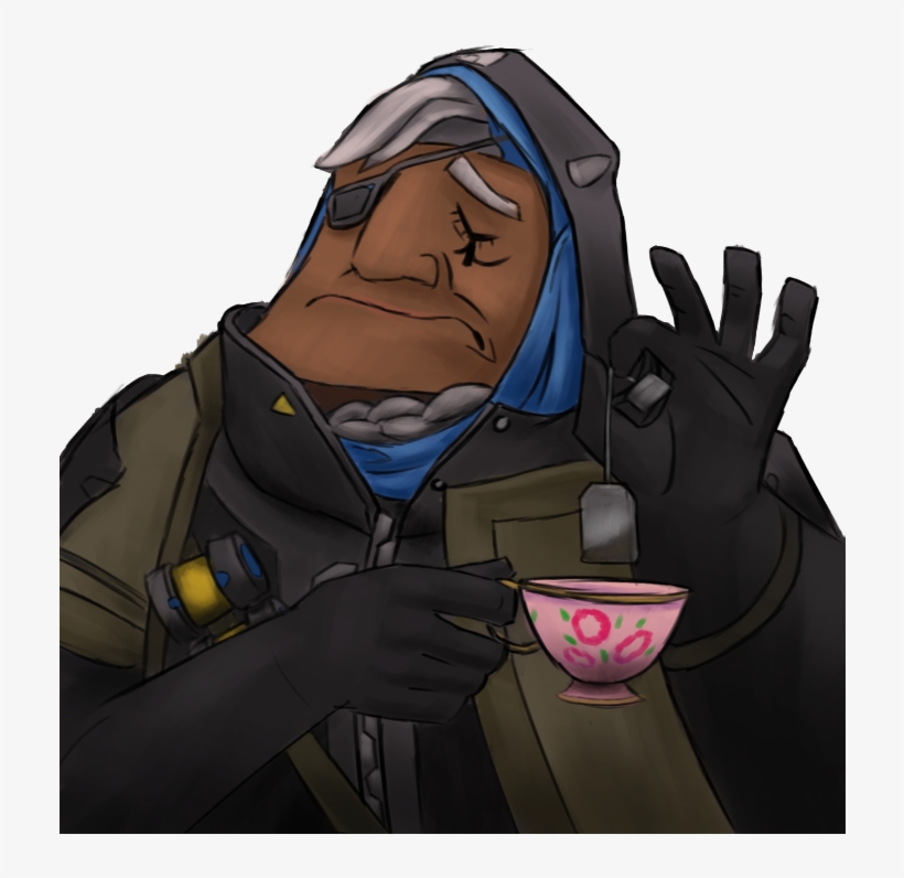 View Samegoogleiqdbsaucenao 1468363488159 , - Overwatch Ana Just Right, transparent png #1495461