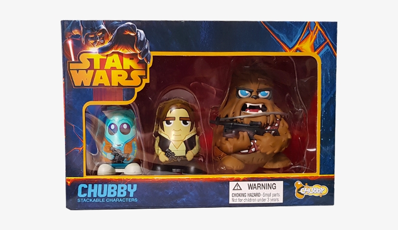 Chubby 3-pack Chewbacca - Star Wars, transparent png #1495773