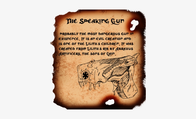Neh The Speaking Gun By Foe-studios - Speaking Gun, transparent png #1495798
