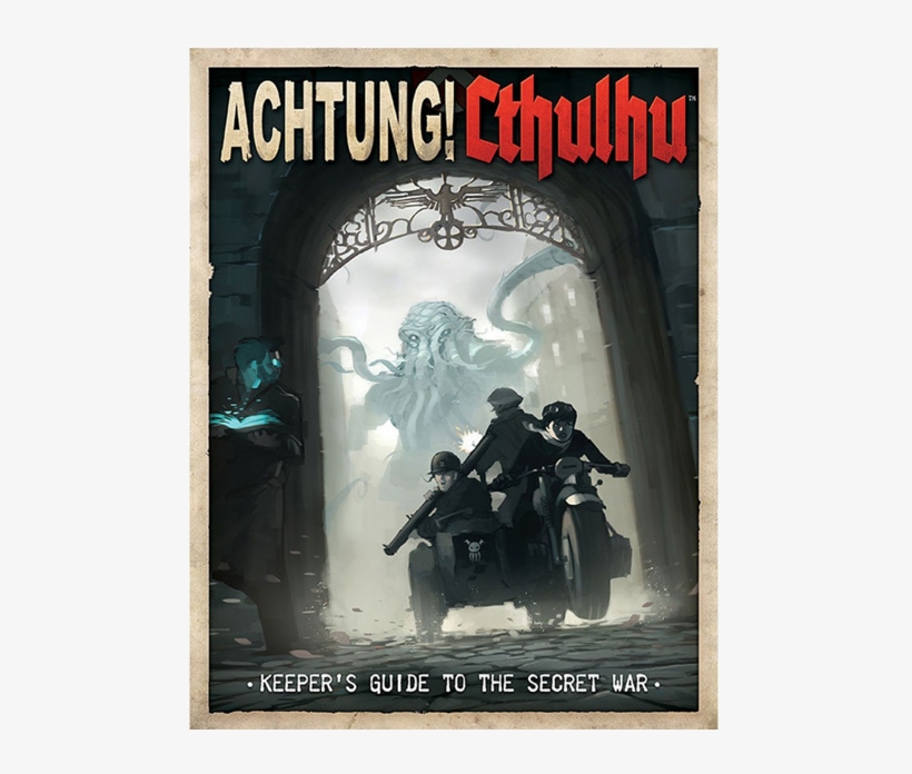 Reviews - Achtung Cthulhu Keepers Guide, transparent png #1495882