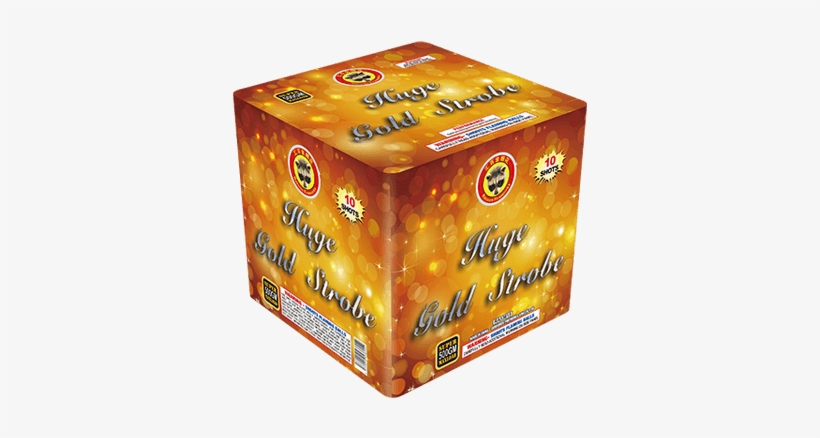 Ra53815 500 Gram Cake Huge Gold Strobe - Box, transparent png #1495930