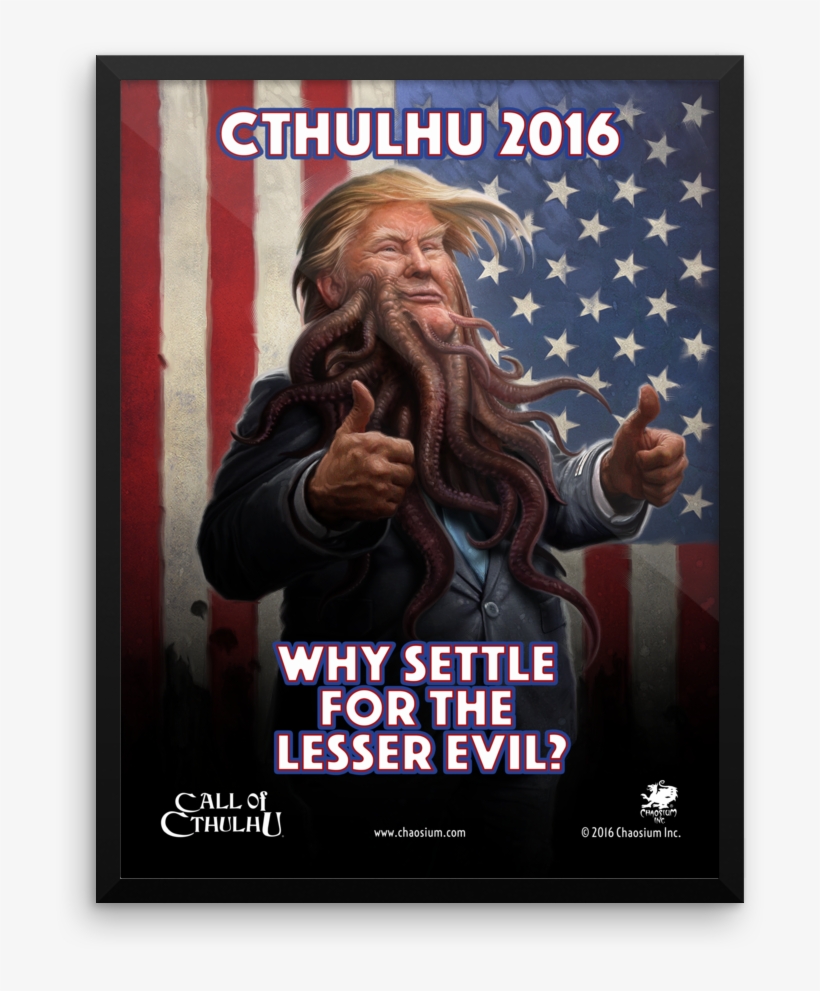 Trump For President - Trump Cthulhu, transparent png #1495974