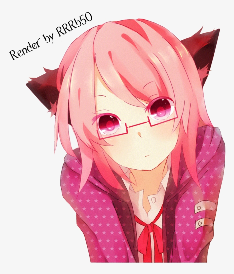 Img Cat Ears Pink Hair Neko Anime Girl Free Transparent Png Download Pngkey - pink hair pink hair pink hair pink hair pink hair roblox