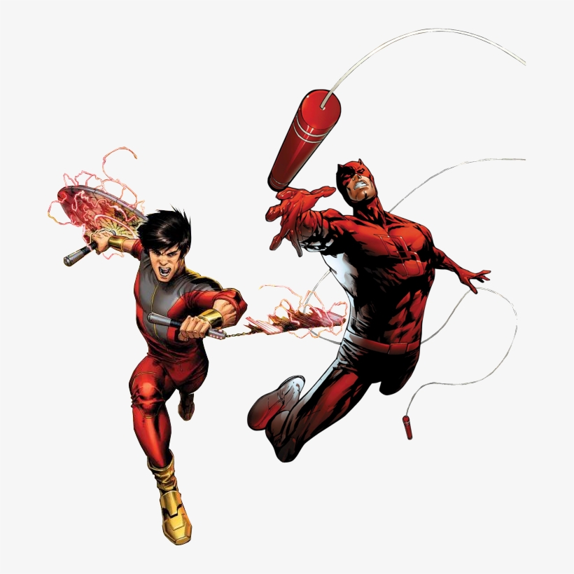 Daredevil & Shang Chi - Daredevil Marvel, transparent png #1496718