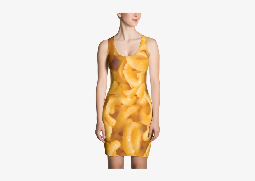 Women's Mac 'n Cheese Dress Halloween - Mac And Cheese Dress, transparent png #1497025