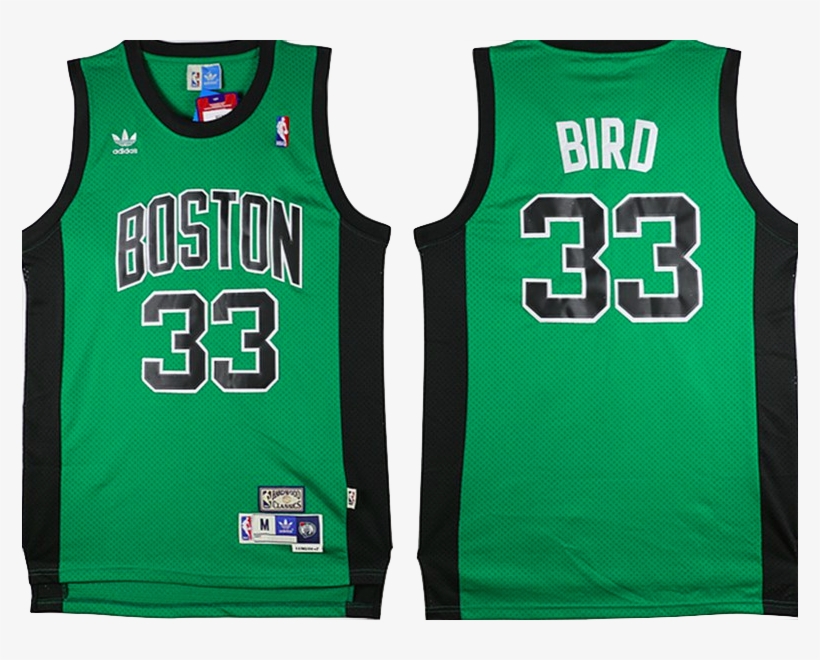 green larry bird jersey