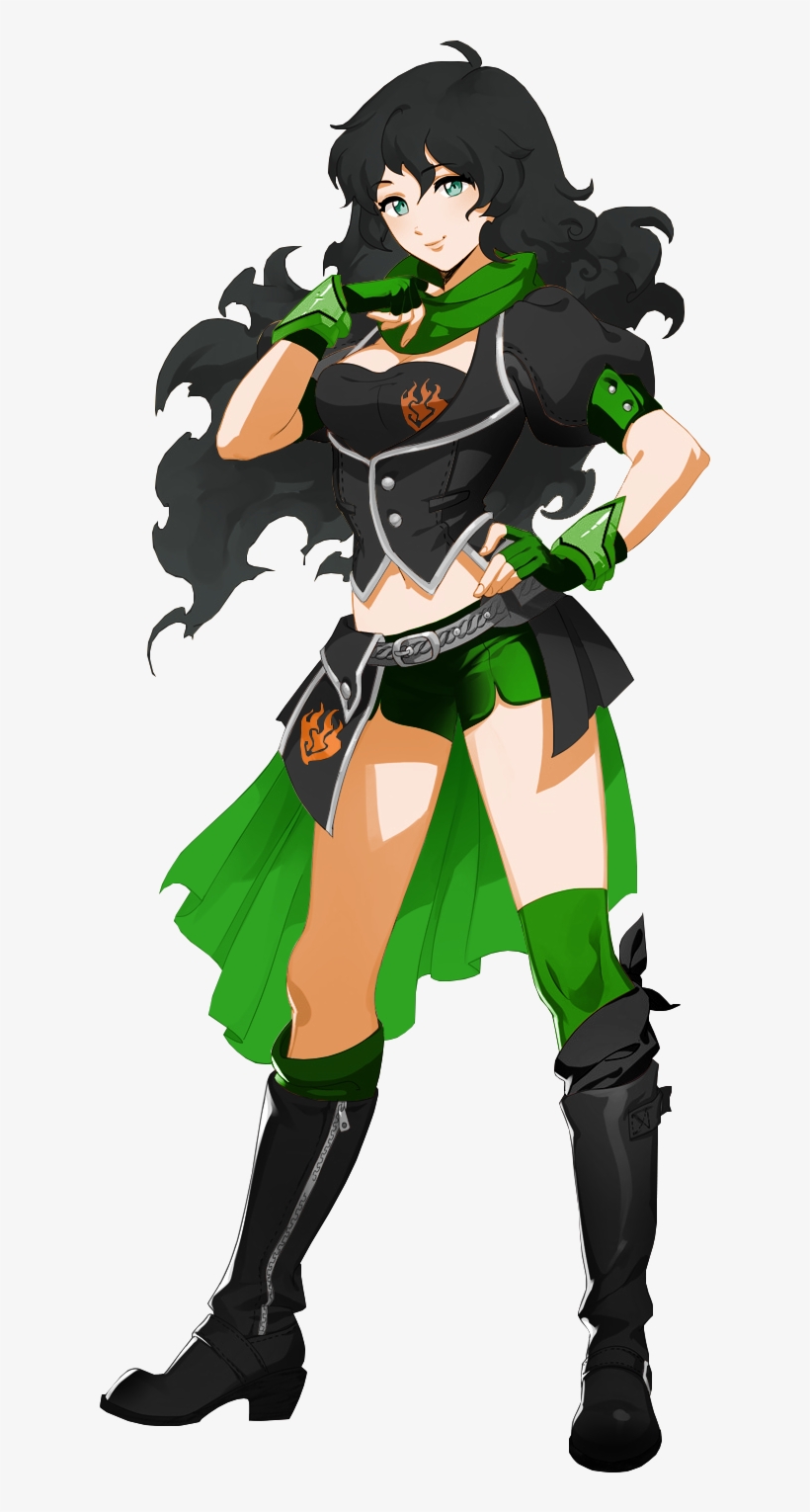 Um92weg - Yang Xiao Long Short Hair, transparent png #1497203