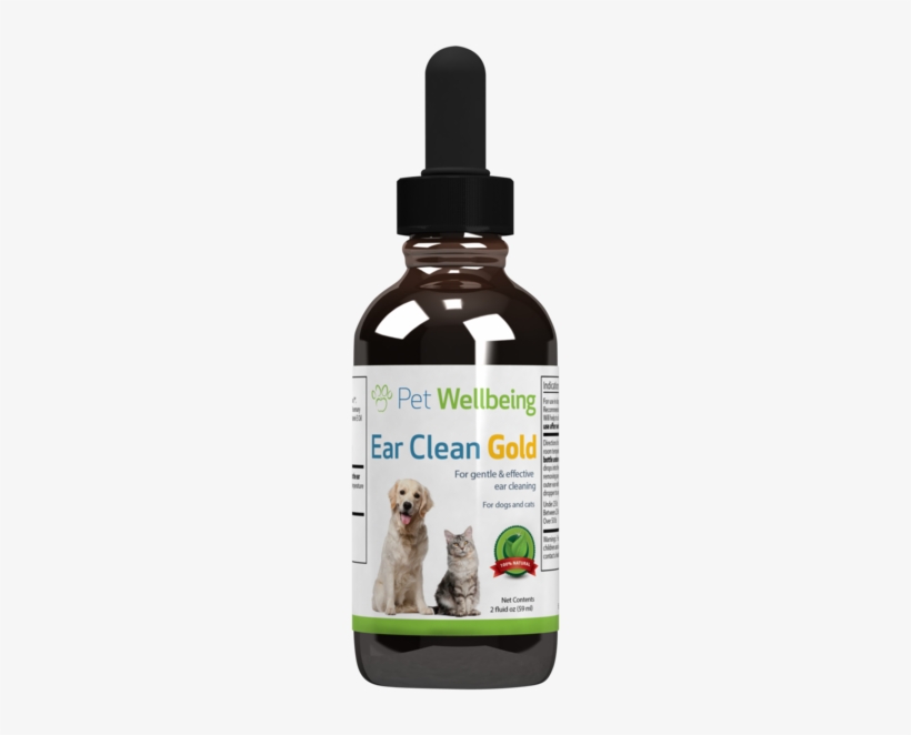Ear Clean Gold For Cats - Pet Wellbeing Nettle Eyebright Gold For Dogs, transparent png #1497394