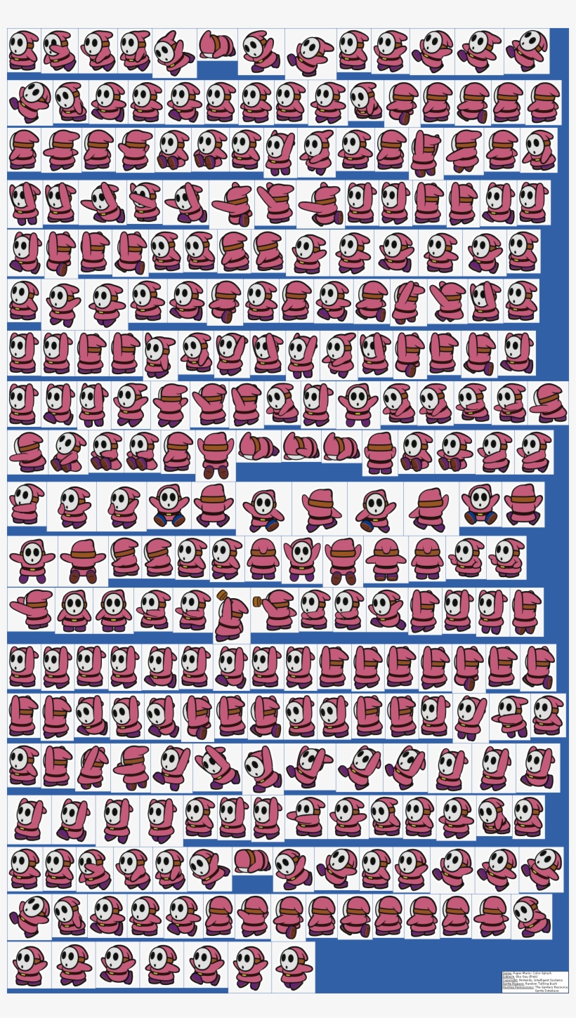Click For Full Sized Image Shy Guy - Art, transparent png #1497510