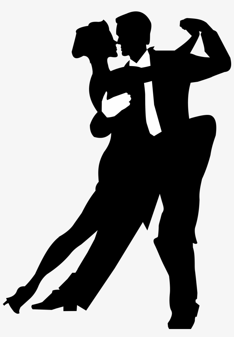 Salsa Dance Silhouette Png Image - Ballroom Dancing Vector - Free ...