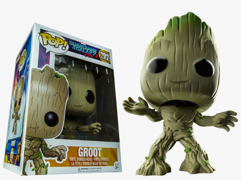 Funko Pop Marvel Guardians Of The Galaxy Vol 2 Groot, transparent png #1497772