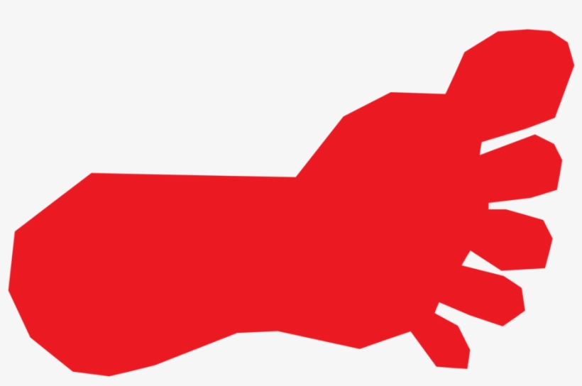 Footprint Bigfoot Line Art - Bigfoot Clipart, transparent png #1498086